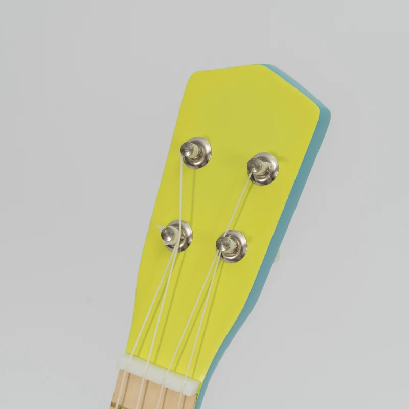Детские игрушки ukelele 21 дюйм. 4 струны деревянные Ukeleles музыкальные инструменты для малышей обучающая игрушка начинающих