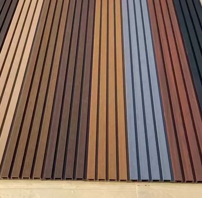 2024 new design  outdoor wall cladding wpc exterior outdoor composite external wpc wall cladding panels