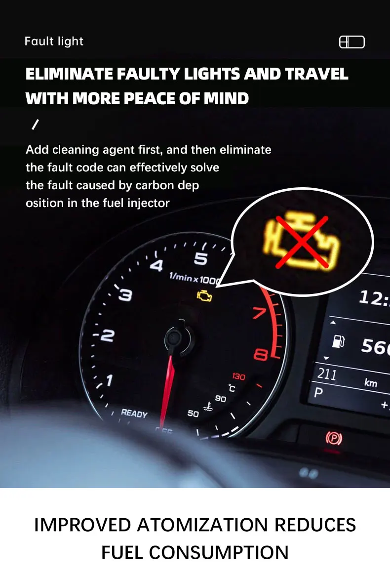 OEM ODM Wholesale Price Fuel injector cleaner liquid for clean fuel injection system