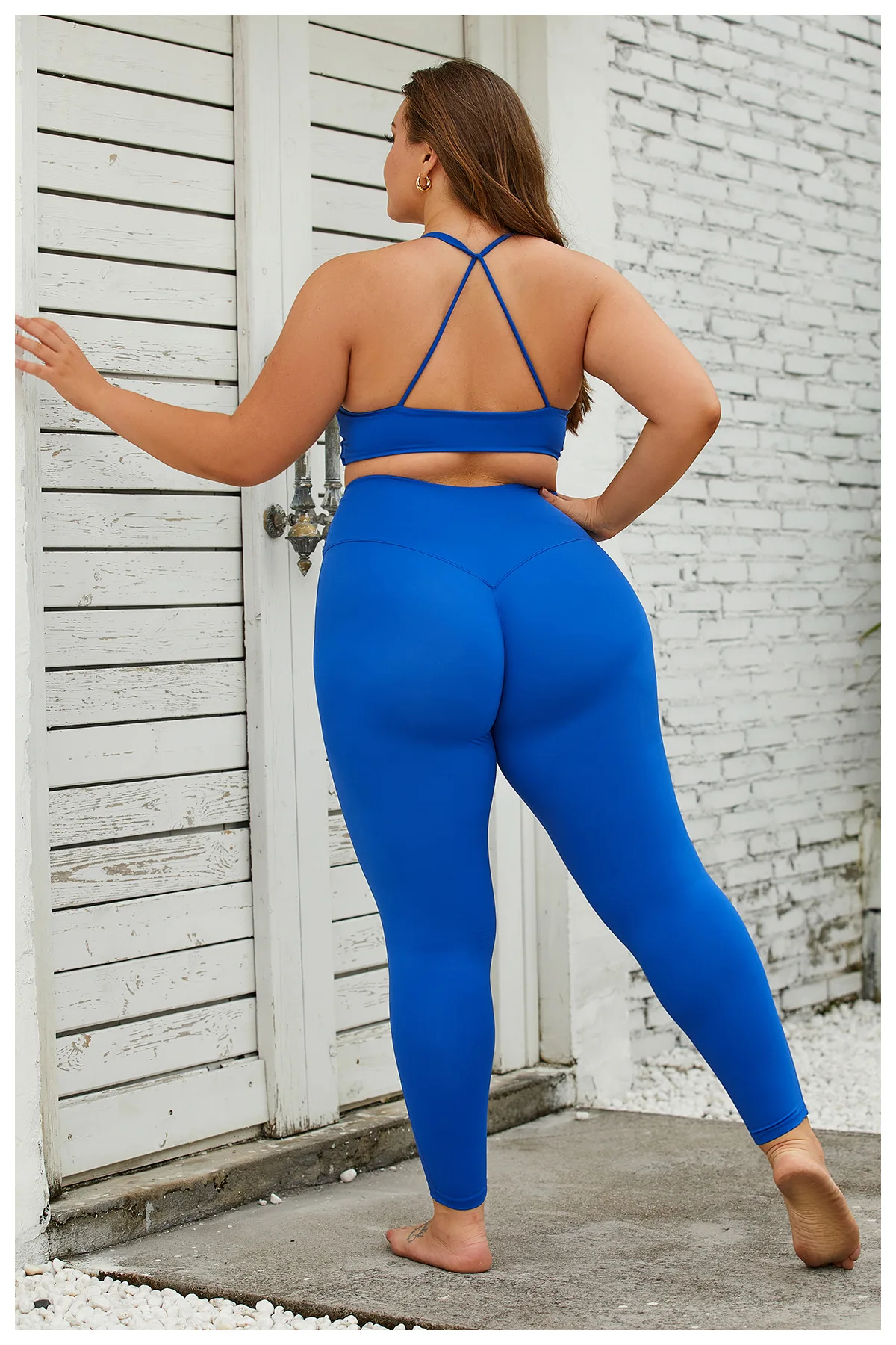Most popular in Fashion Sportswear Plus Size Gym Fitness Sets Sportsbra High Waist Leggings Women Workout 2Pieces Yoga Set