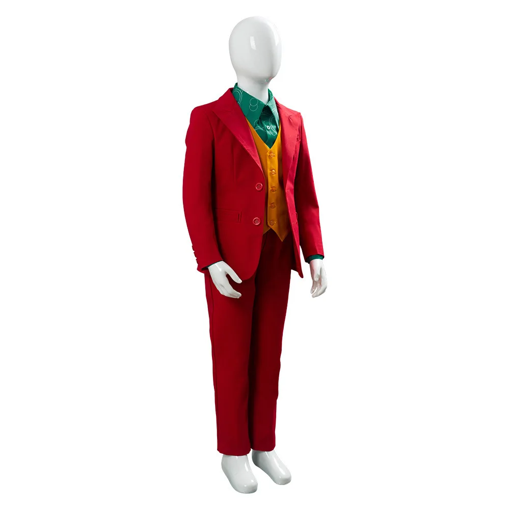 2021 JOKER Phoenix DC movie Clown costume costumes Halloween cosplay costume set