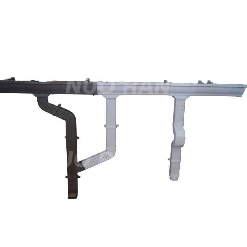 pvc plastic water drainage pvc rain gutter pipe