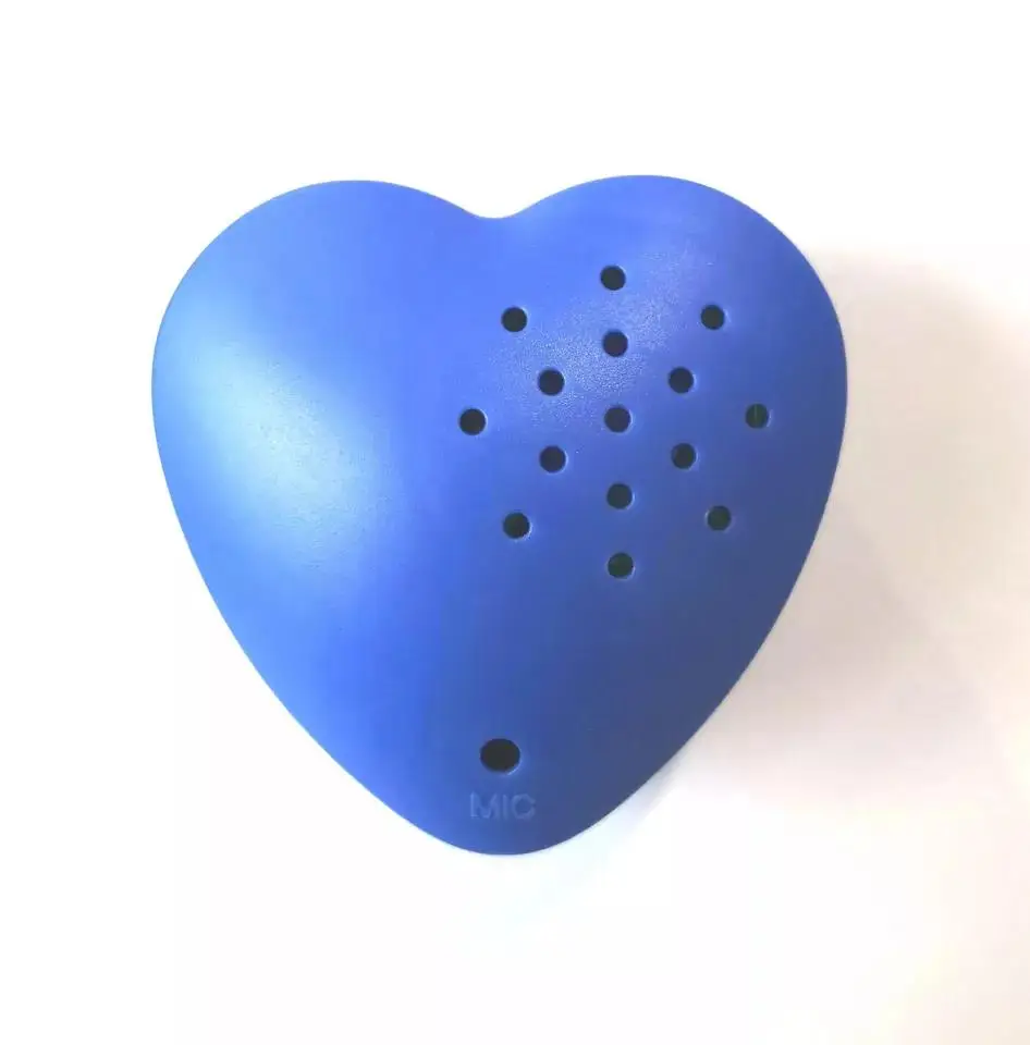 Recordable Voice Recording Box Heartbeat Recorder valentine gift mini toy voice recorder heartbeat bear