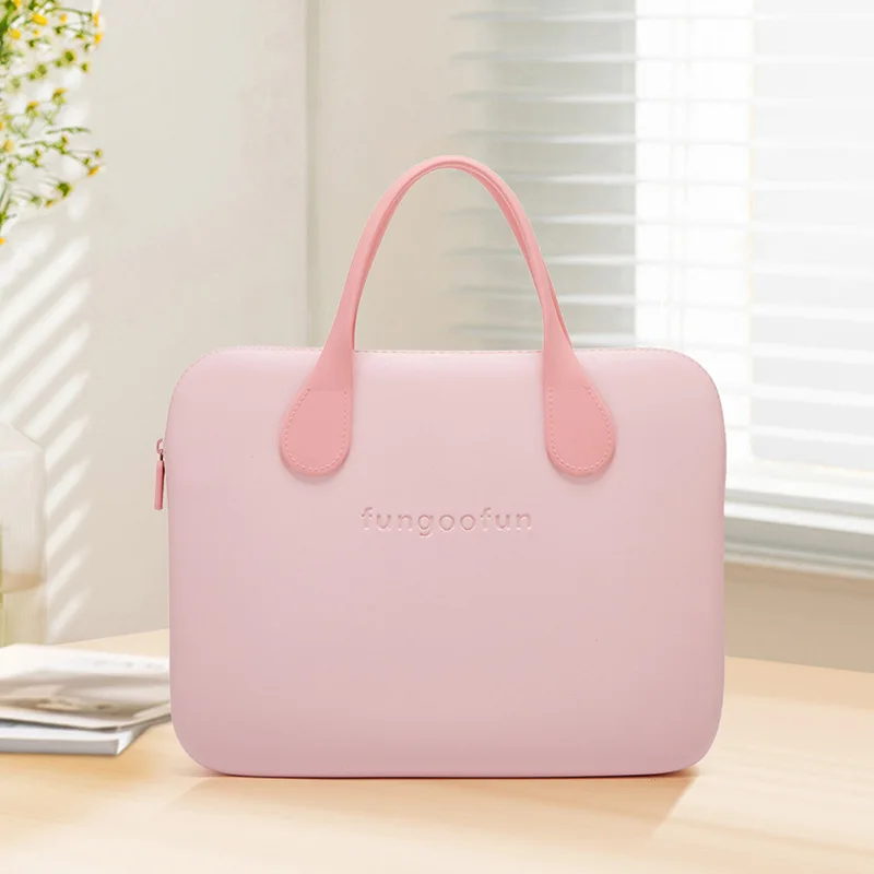 Fashion Women EVA Laptop Sleeve Bag Cover Case Briefcase 11 13 14 inch for Apple Mac Pro Lady Shockproof Computers Laptop Bags