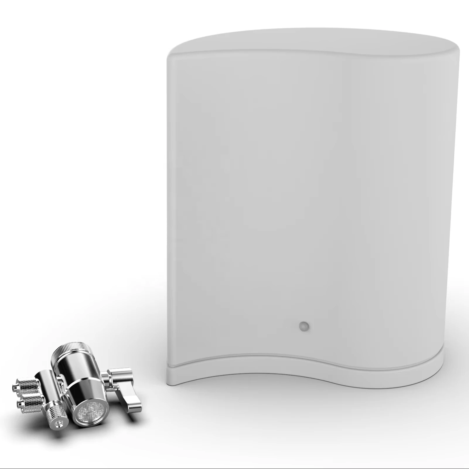 NSF Micro Plastic Chloramines Heavy Metal Removal DIY 2 stage Counter Top Water Filtration