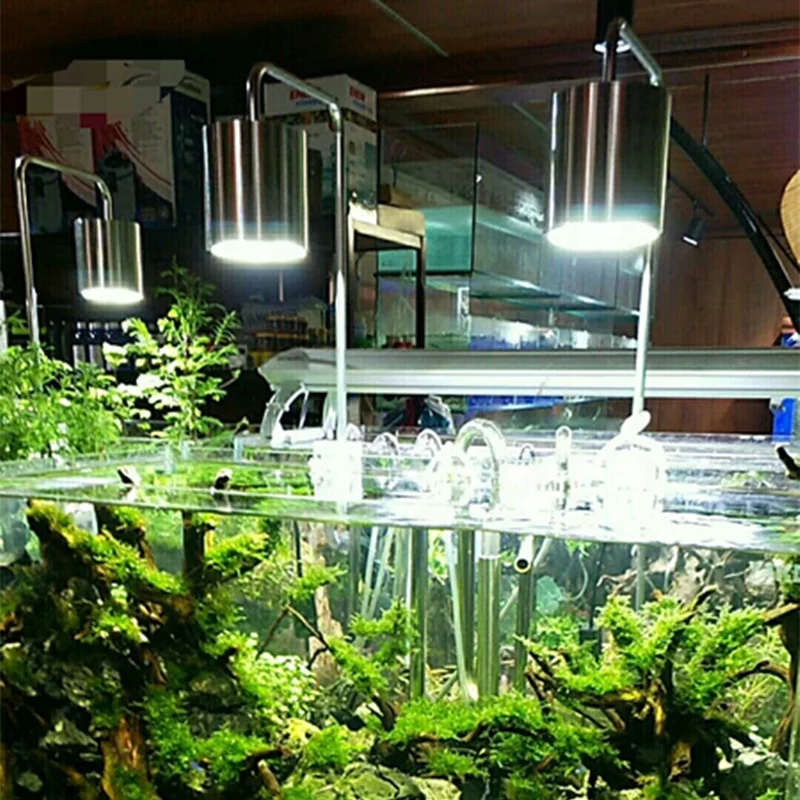 COB Led Aquarium Fish Tank Lighting Waterproof Freshwater Tank Used Led Aquarium Light For Aquatic Plant Fish Tank Decoration