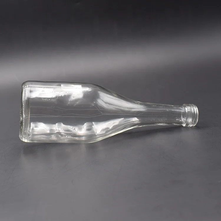 High Quality 250ML Clear Flint Empty Glass Wine Bottles for Gin Beverage Supplier