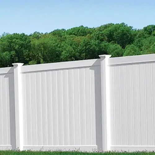 6 'x 6' белое/желтое ПВХ ограждение оптовая продажа конфиденциальность открытый сад виниловое для