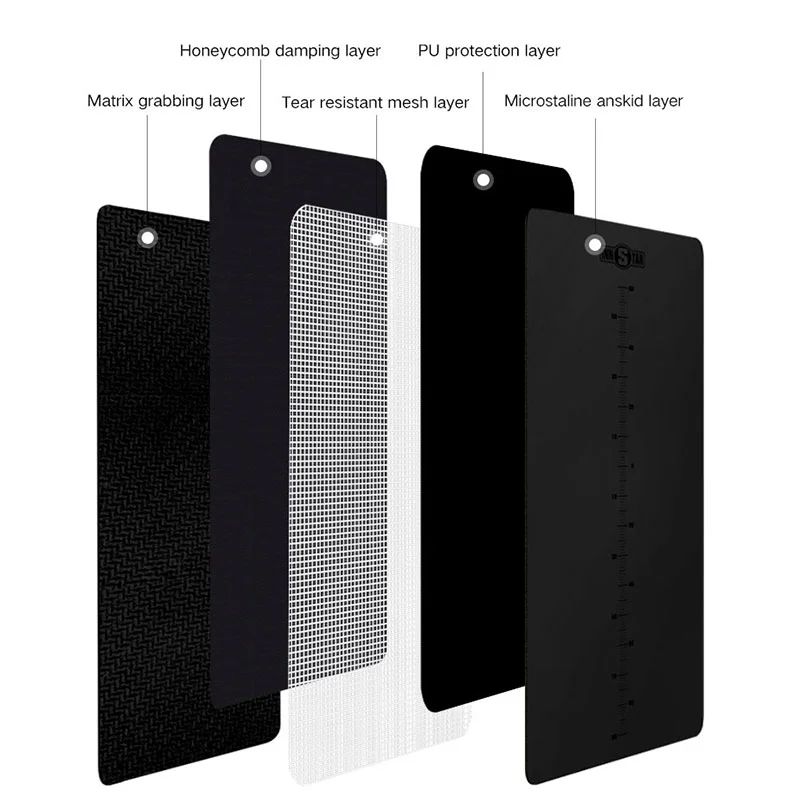 INNSTAR 8mm Custom Logo Non Slip Fitness Yogamatters Sticky Yoga Mat