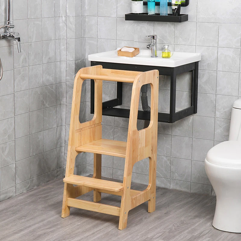 Procurement Festival Discount folding wooden stools toilet stool wood child learning tower