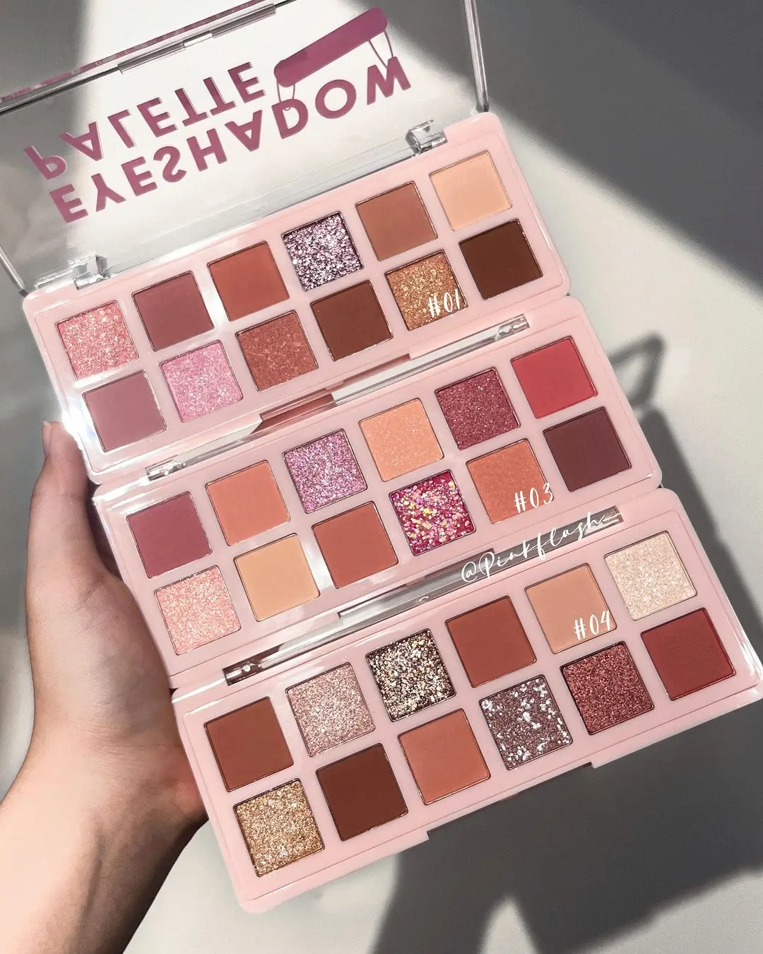 cheap Custom Cosmetic High Quality Palette Eyeshadow Makeup Palette 12 Color glitter Eye shadow palette private label