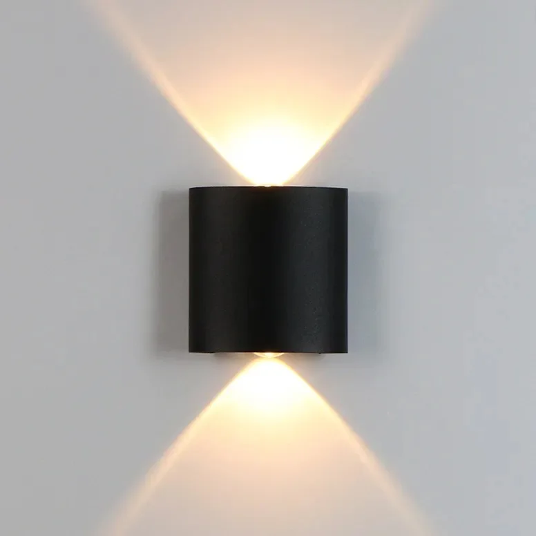 2W 4W 6W 8W Light up and Down Luminous Minimalist Outdoor Indoor Lighting Fixture Waterproof Garden Wall Light LED Wall Lamp