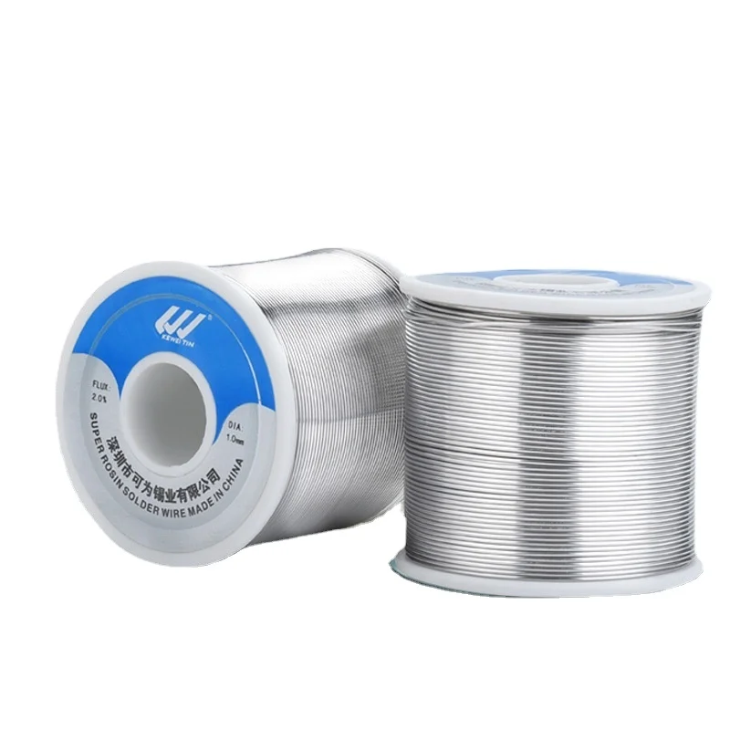 OEM Factory Hot Sale Tin 60% Lead 40% Leaded Solder Wire 500g quick melt Spool Solder Wire Tin Solder Wire