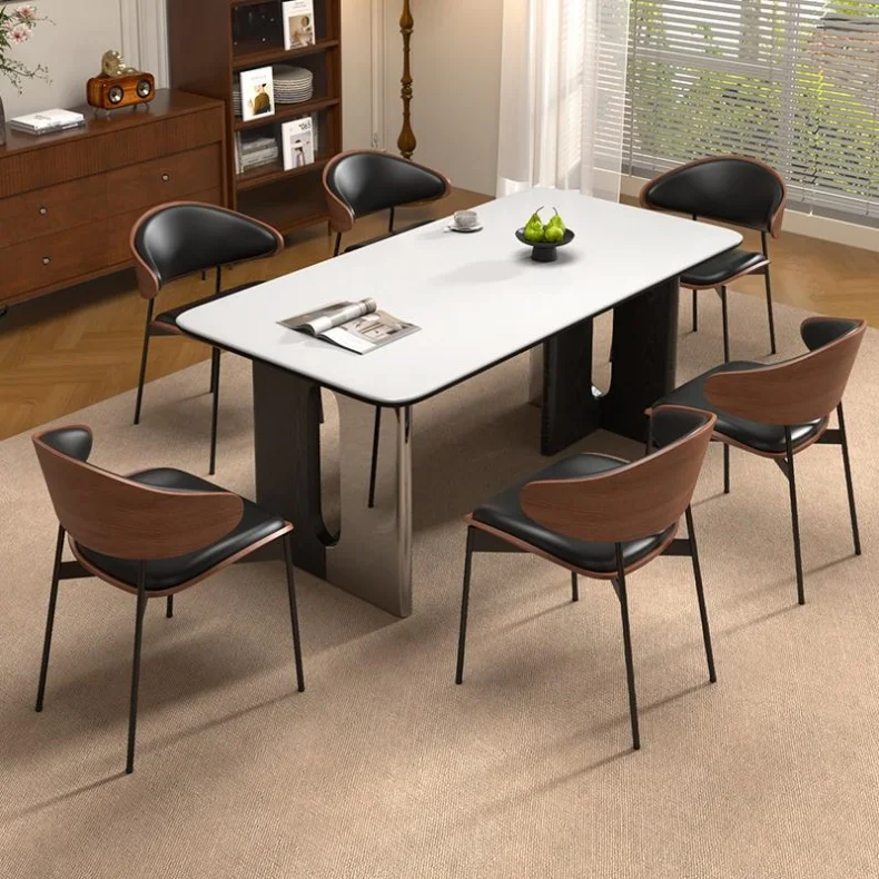 WESOME Modern Dining Room Furniture Restaurant Dining Table Ding Room Table Set