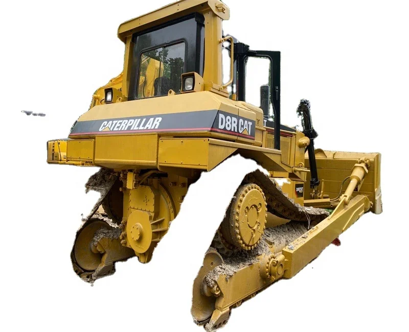 D8R Used CAT Caterpillar Bulldozer Caterpillar used dozer d8r tractor bulldozers with good engine
