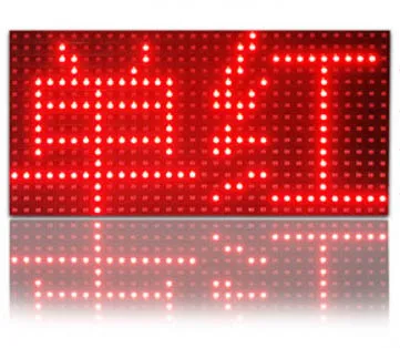 Programmable Display Panel P10 32*16 Led Module Single Red