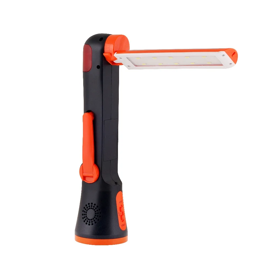 BR1708 Hand Crank Solar Wind up Emergency FM AM Radio with Phone Charger