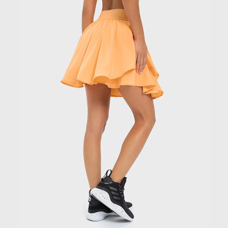 Custom Womens Pleated Golf Skorts High Waisted with Pockets Inner Shorts Athletic for Workout Sports Tennis Skirt 2 Piece Set