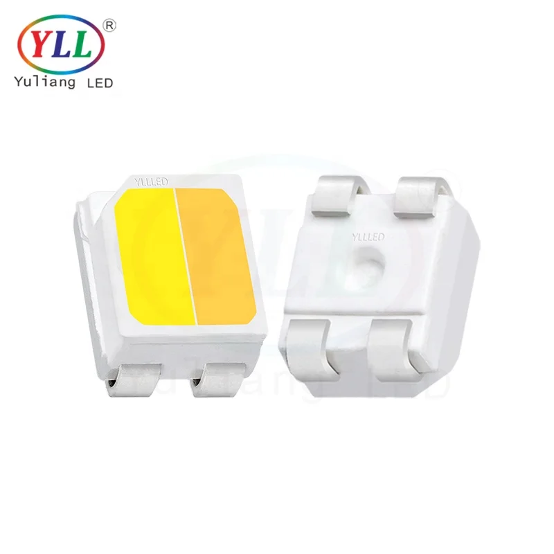 Plcc2 3528 двухцветный smd светодиодный чип w y