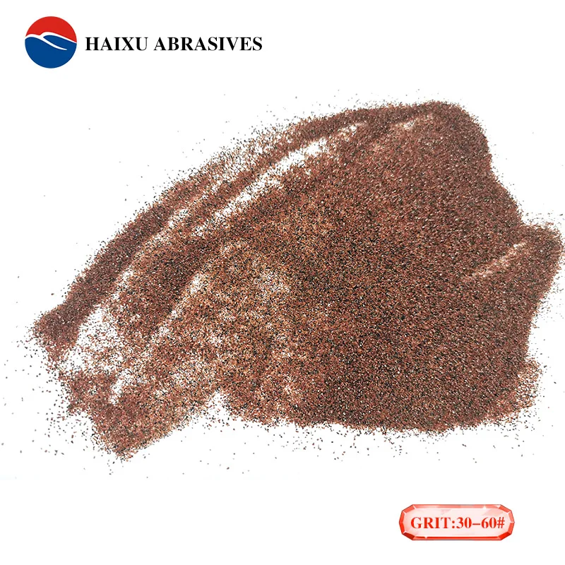 30/60 Mesh garnet high hardness high density abrasive blasting Garnet