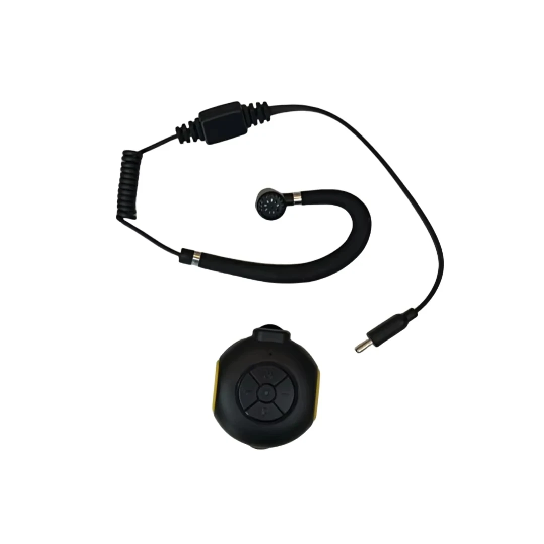 Hot New Products Earhook Walkie Talkie custom Headset binaural two-way radio G-shaped earhooks xiao bei ke Walkie Talkie Headset
