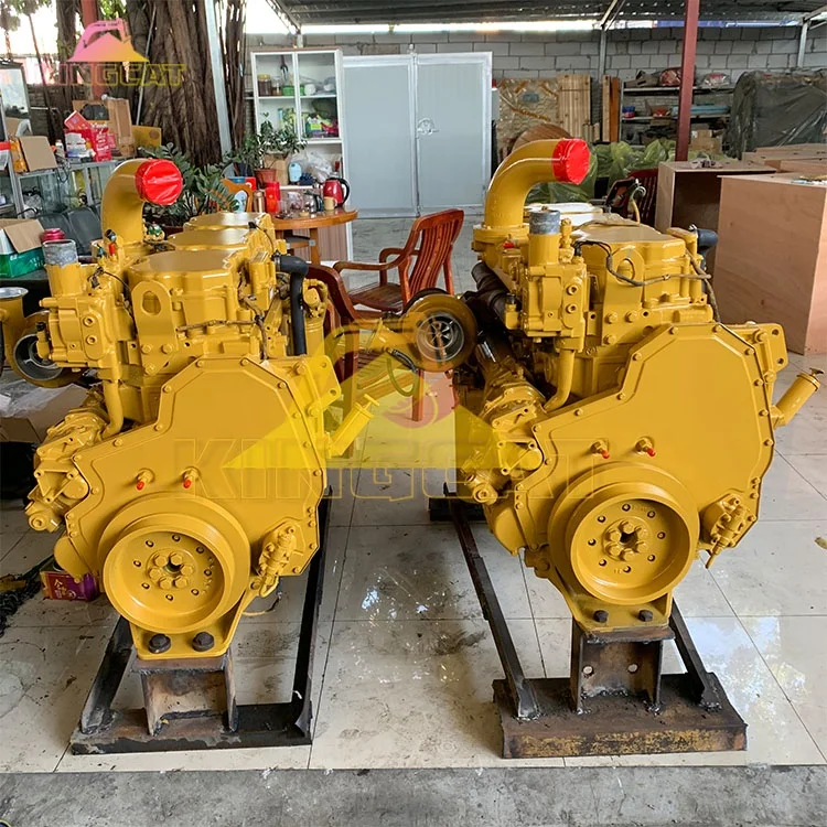 Kingcat Used Diesel Engine C10 3176 3176C 1241679 Complete Engine For CAT140H 140H Motor Grader Diesel Engine Assembly