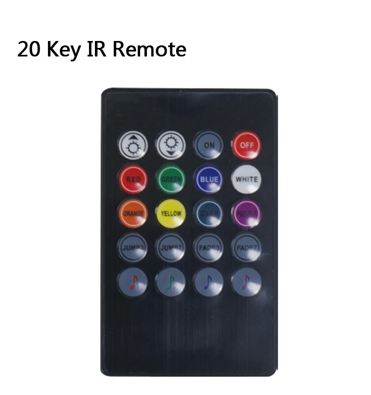 
5M LED Strip Light RGB with Music Sensor SMD5050 DC12V 