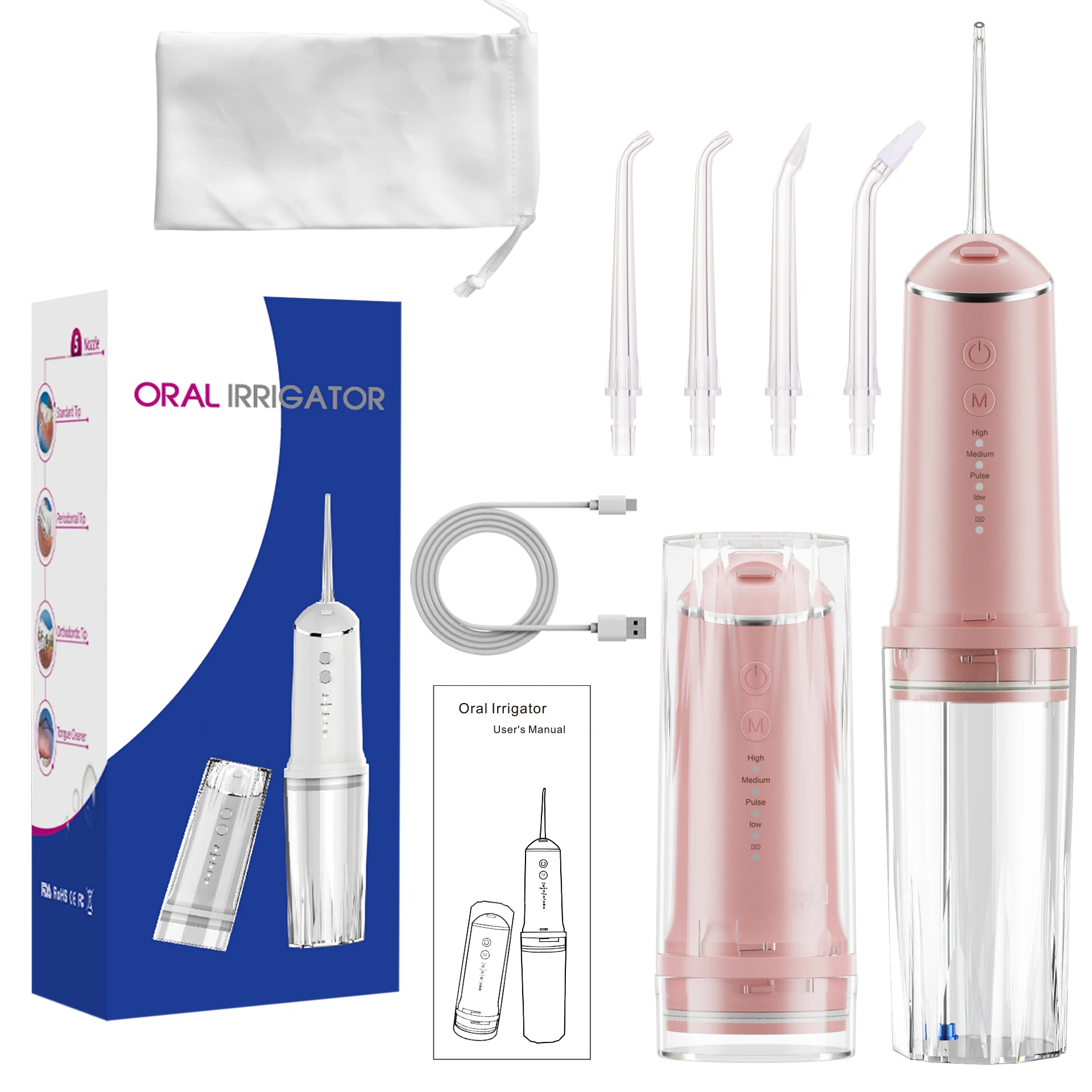 Water dental flossers mouth shower oral irrigator tooth cleaner ipx7 electric flosser water floss