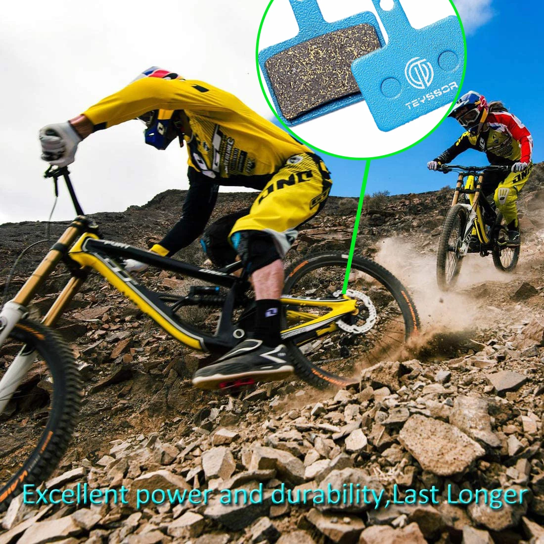 Wholesale Bicycle Resin Semi-Metallic Mtb Shimano Disc Brake Sintered Pads