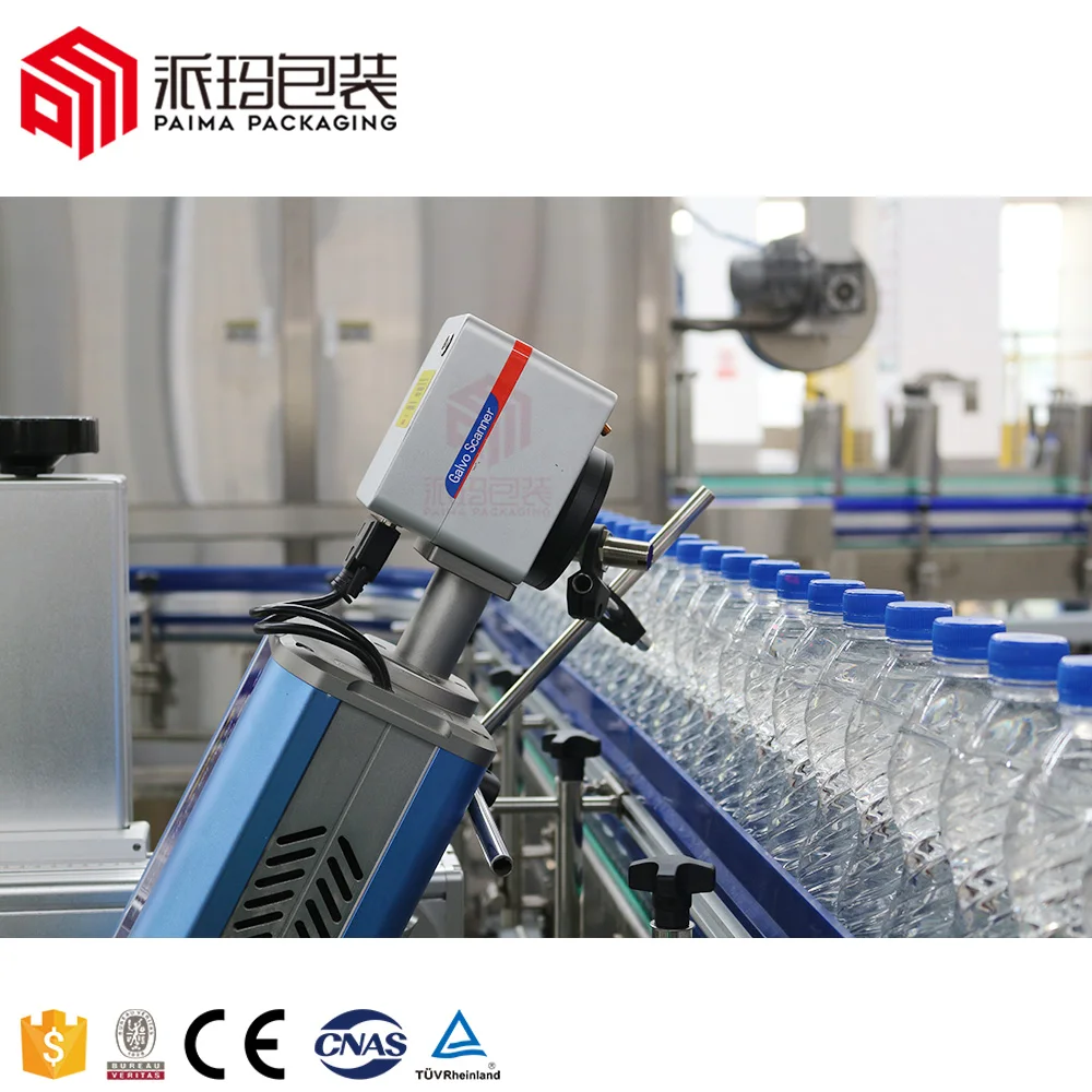 Co2 laser printer/PET Bottle Expiry Date Printer/Batch code printing machine