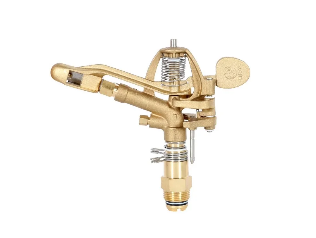 Metal oscillating viking brass spray rotating lawn agriculture irrigation copper sprinkler head impulse garden sprinkler