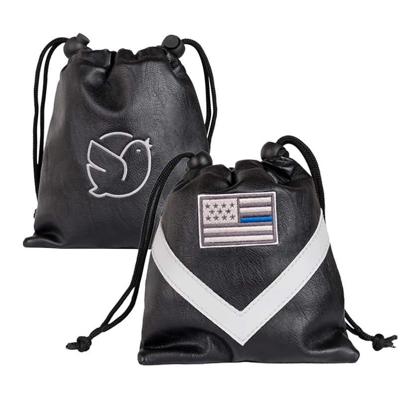 Factory Price Golf Accessories Custom Logo Golf Ball Bag Golf Pouch Storage Case  Pouch Bags