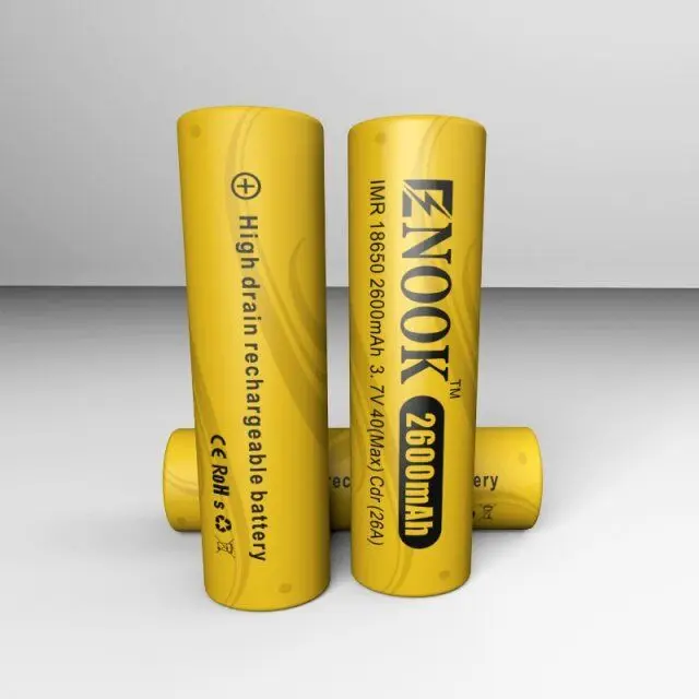 ENOOK 3.7V li ion battery 1500mah 2000mah 5C 2600mah 3C 3000mah 18650 cell for ebike pack electric