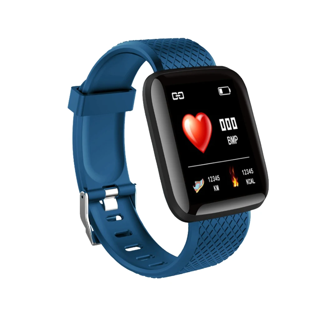 Бесплатная доставка Reloj Inteligente Bluetooth водонепроницаемый браслет сердечного ритма фитнес-трекер D13 116plus One Plus умные