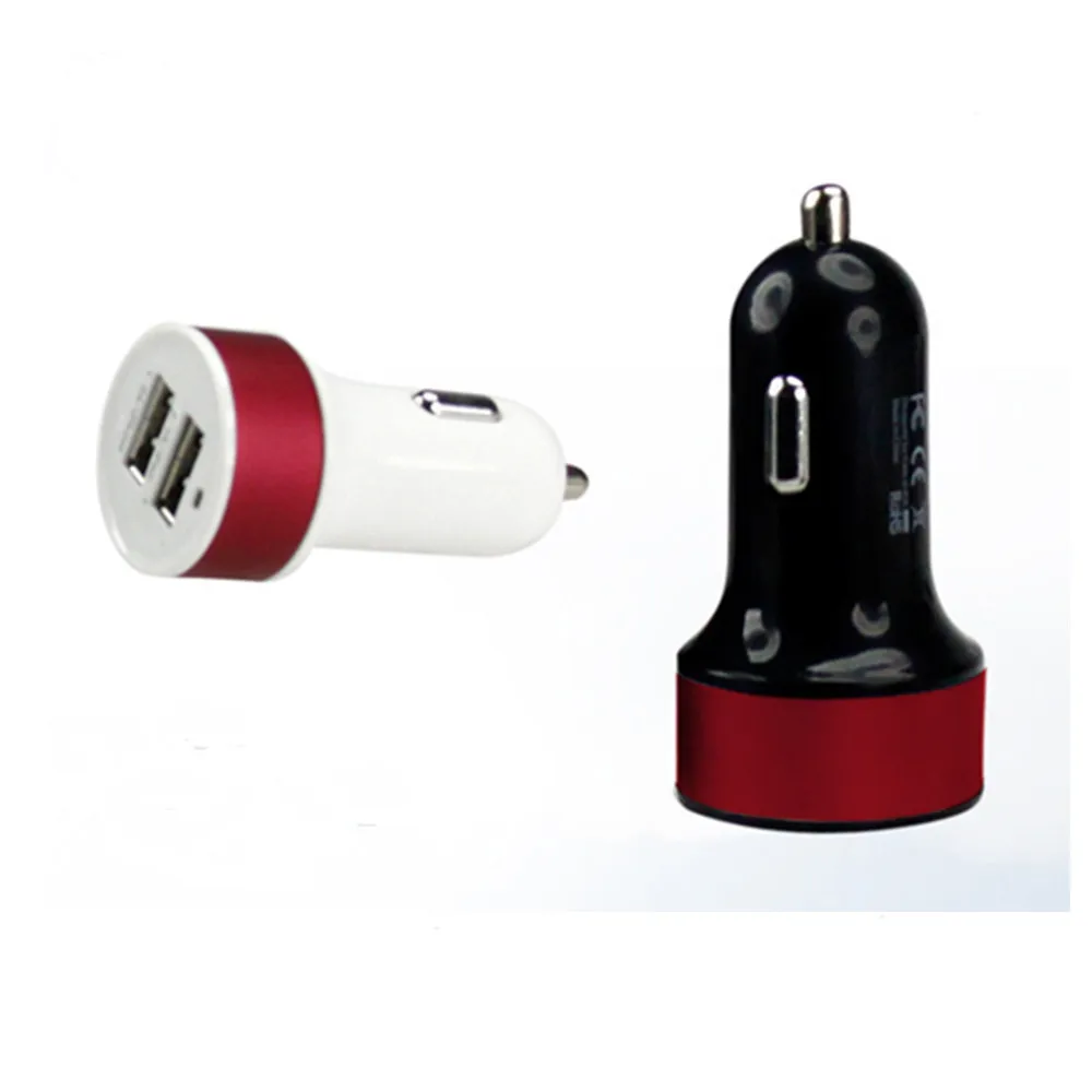 12W Car Charger USB A Fast Charging [Mini & Compact] Phone Car Charger Dual Port Adapter USB Charger