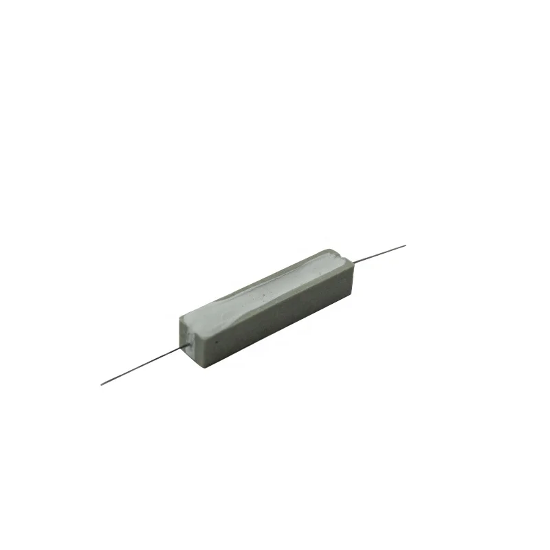 0.1R 5% Спецификация сопротивления керамического цемента 0.1R-510R/1K-10K(0.22R/0 33/0 47/0 5/1/2.5/3.3/5.6/8.2/180/200/300/470/1.5K/8