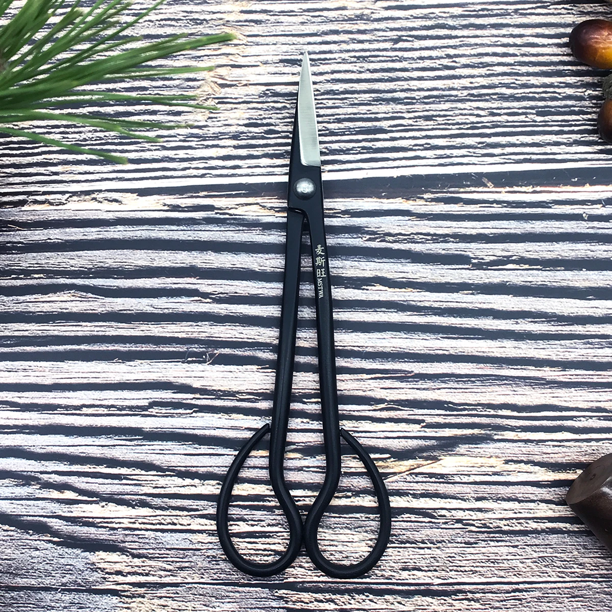 5103H Mstwa Bonsai satsuki scissors Professional Japan style Bonsai scissors with customized logo garden tools china