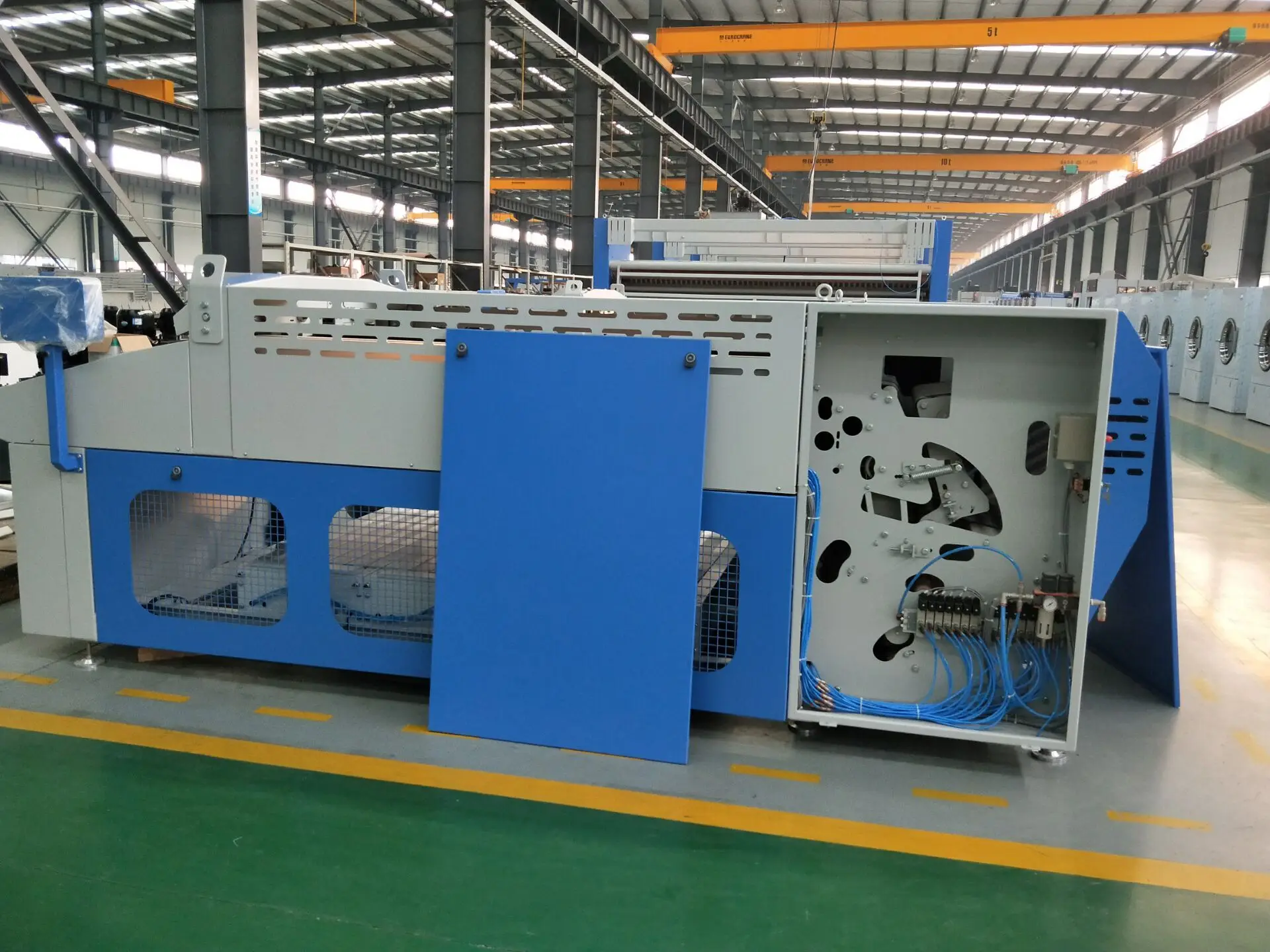 Automatic Industrial Laundry Sheets Towel Folding Washing Machine