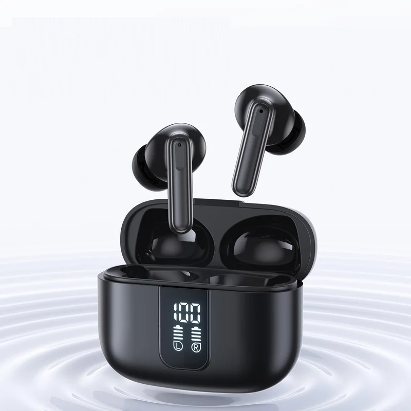E50 Four-Microphone ENC TWS Headphone Wireless Earphone Earbud Gaming In-Ear Headphones Earphone Blue tooth Earphone