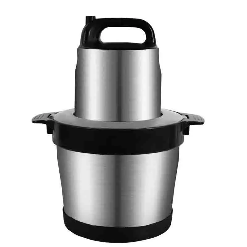  Мини 6L многофункциональная бытовая электрическая мясорубка из нержавеющей стали лезвия фаршемешалка