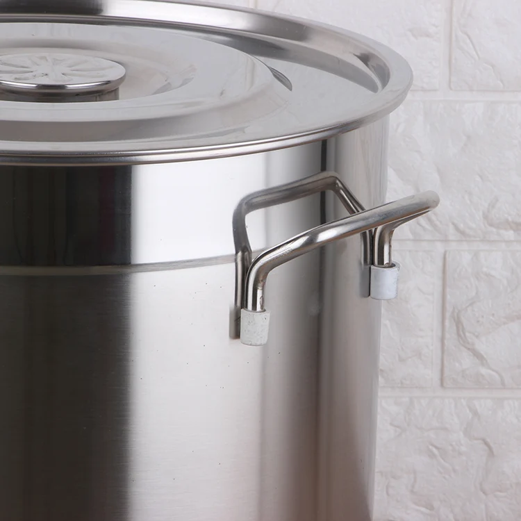 Customization stainless steel pot barrel 304 stainless steel stock pot commercial cooking pot