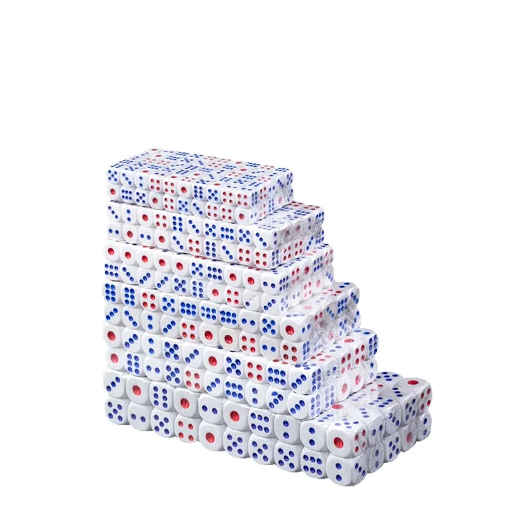 W Round custom rpg polyhedral dice set acrylic dnd dice set