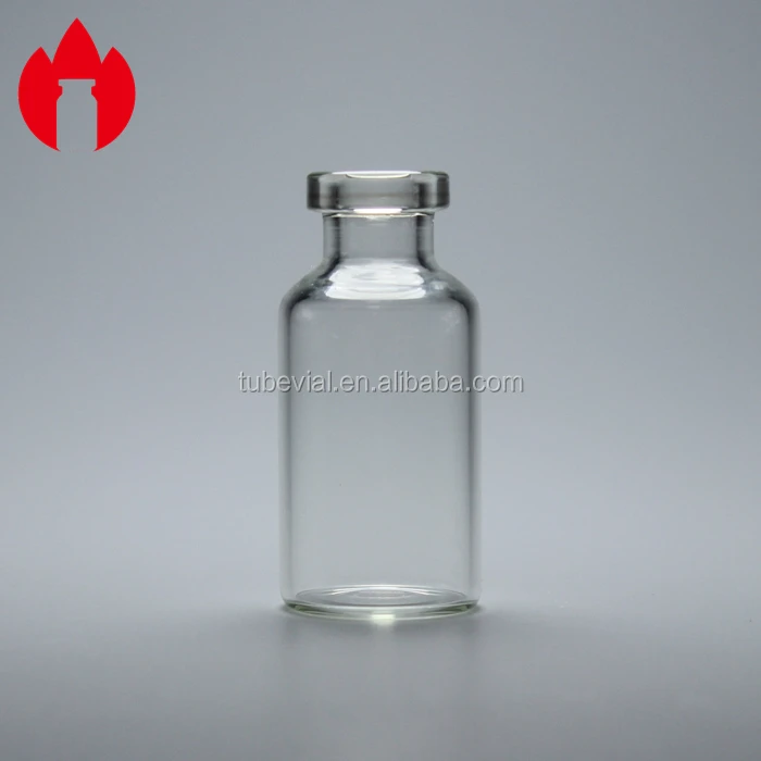 GMP Certified 5ml Transparent Pharmaceutical Tubular Glass Vials for Injection