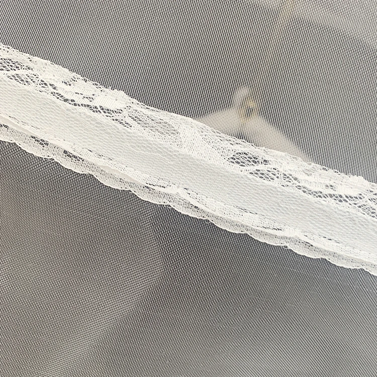 High-quality White 100% polyester Crinoline Girls Petticoat Underskirt For Weddings