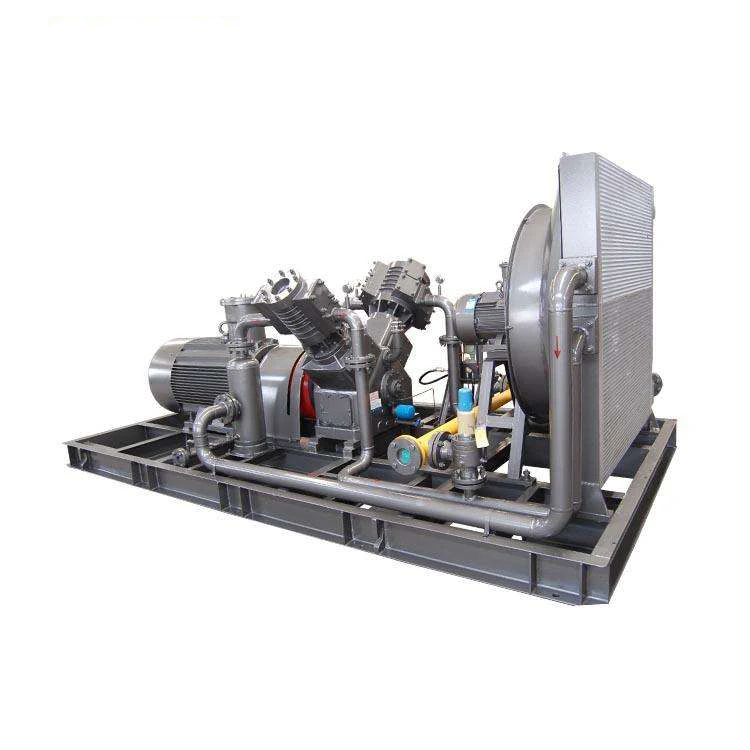 CNG Filling Station LNG Compression Piston Air Compressor High Pressure V Type Natural Gas Compressor Machines