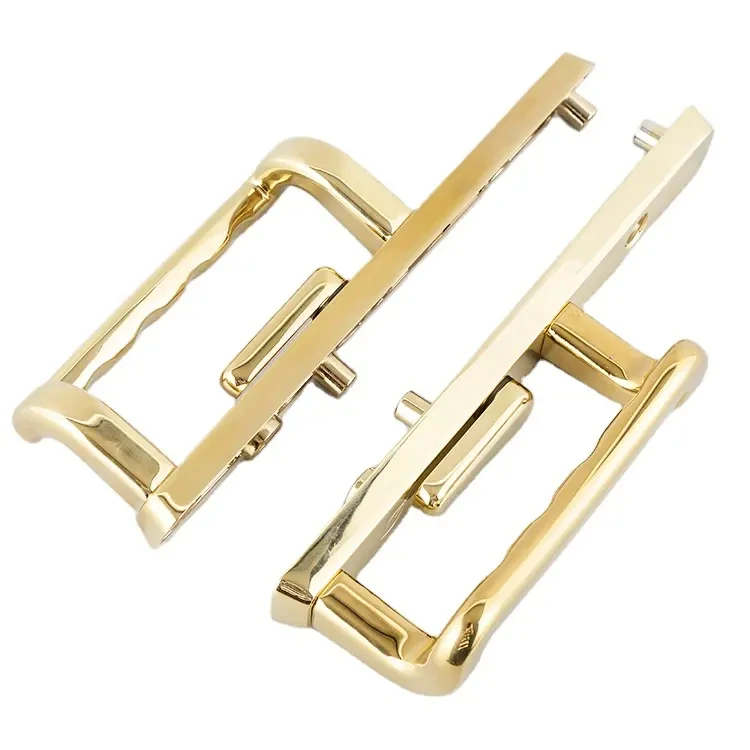 ISO9001 OEM High quality PVD Golden Zinc alloy sliding door window handle