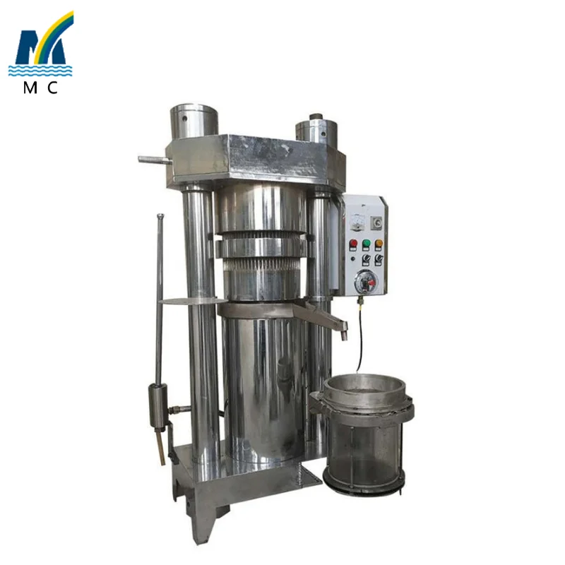 Hydraulic Oil Press Machine Small Scale Castor Oil Pressoir
