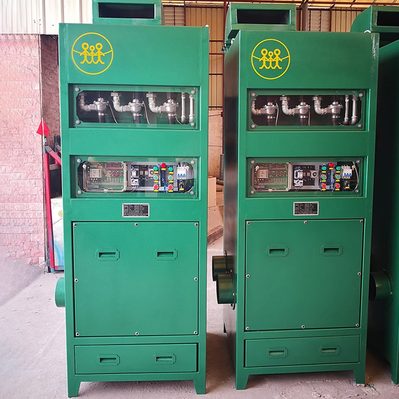 Dental equipment Small Powerful Integrated On-line Deashing Wood Chip Filter Cartridges Dust Collector