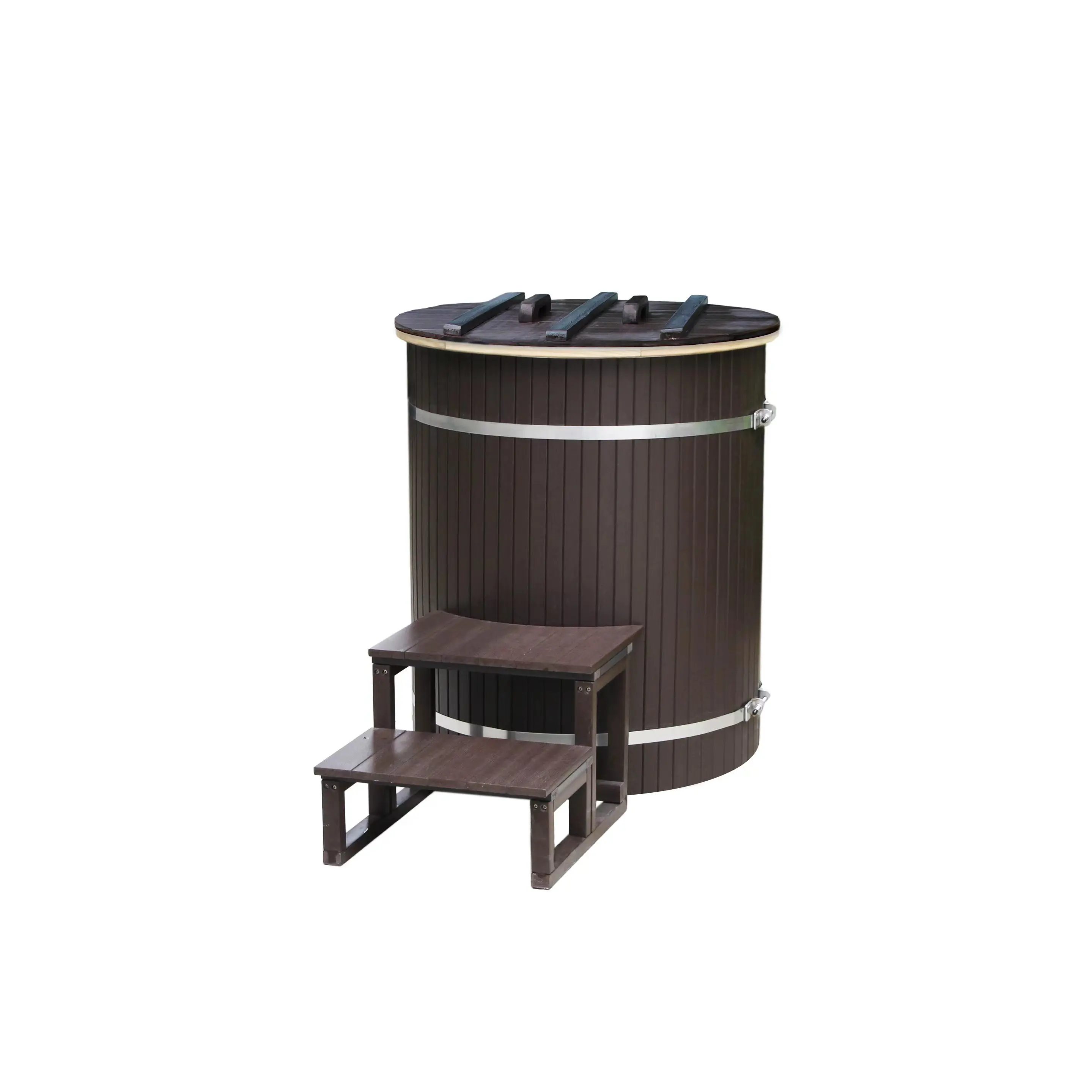 Chic Cedar Wood Plunge for Effective Therapy with State-of-the-Art Cooling