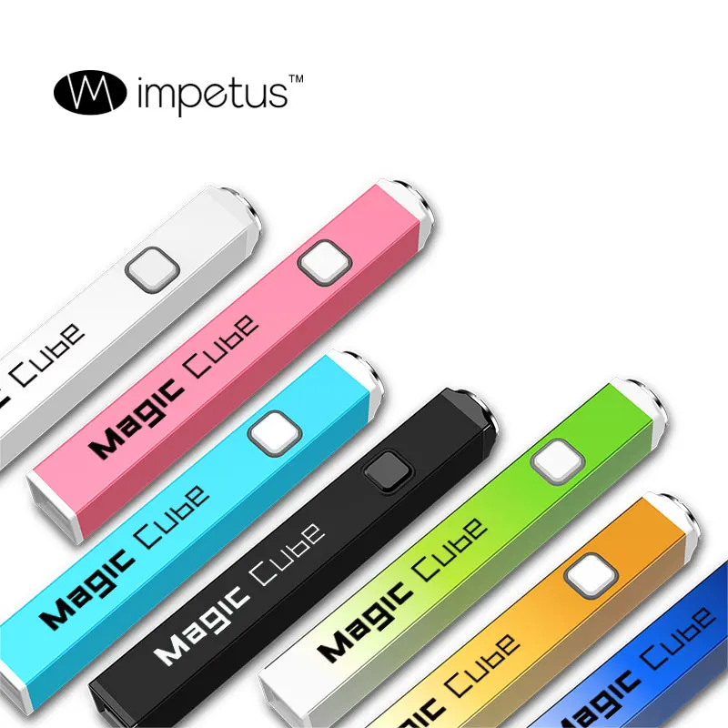 OEM wholesale 510 Thread 400mAh battery Starter Kit CBD Oil Rectangular shape Vape Battery